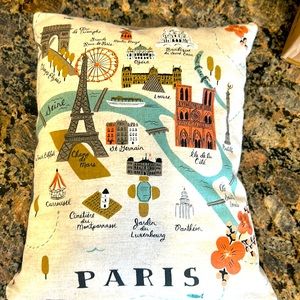 Cute, Paris, accent pillow